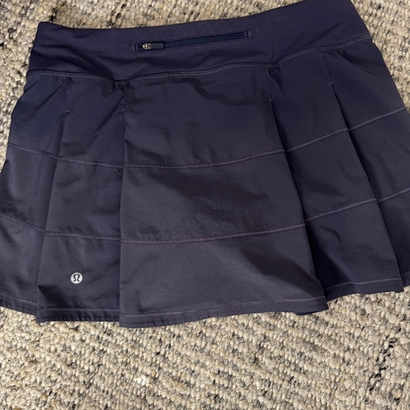 Lululemon Running Skirt • Black • Built-In Shorts • Size M - Picture 9 of 11